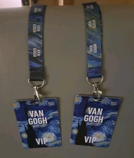 Immersive VAN GOGH 2 lanyards and badges VIP (not admission) (quantity-2) 