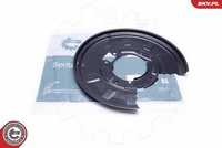 Hinterachse Links Esen SKV 57SKV631 Spritzblech, Bremsscheibe FüR BMW