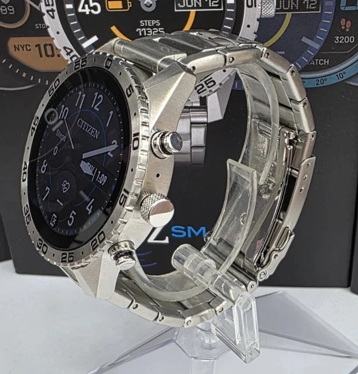 Citizen Smart Watch Stainless Steel Band 44mm MX1010-59  - Image 3 of 4