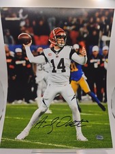 Andy Dalton Signed 11x14 Cincinnati Bengals Photo Black Autograph GTSM COA