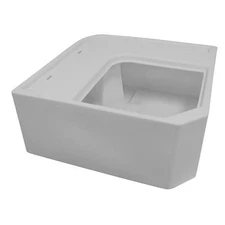  Pontoon Corner Radius Corner Section Seat Base White