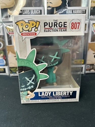 FUNKO POP! MOVIES 807 - THE PURGE ELECTION YEAR - LADY LIBERTY VINYL FIGURE!