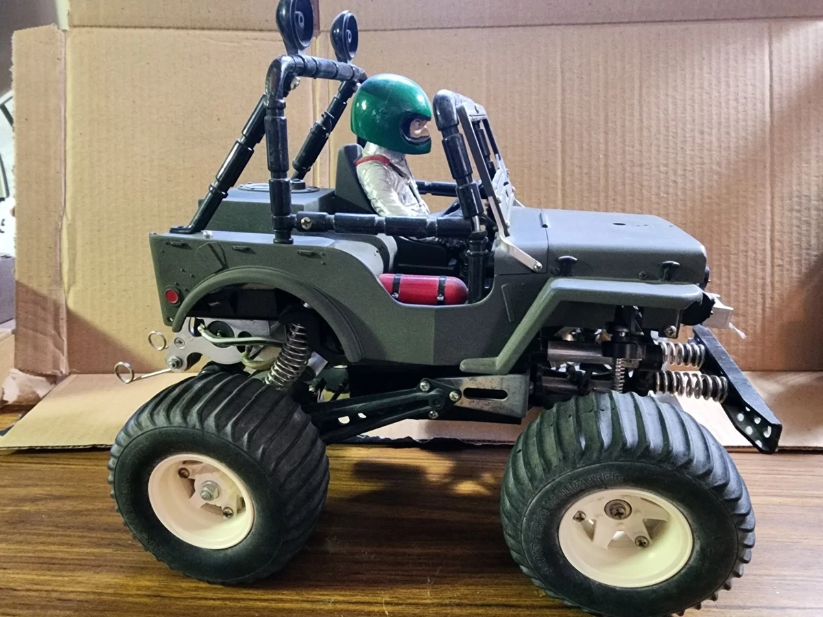 Tamiya RCC Wild Willy 1 Willys M38 rot gebraucht für Bastler