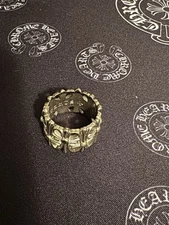 Chrome Hearts Ring Size 6 2003 Vintage Silver 925 Cross Ring