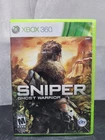 Sniper: Ghost Warrior (Microsoft Xbox 360, 2010) CIB Complete In Box Tested