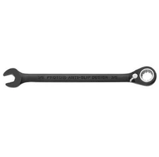 Proto Black Chrome Combination Reversible Ratchet Wrench 3/8" - Spline JSCV12