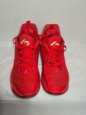 Jordan Luka 2 University Red Basketball Shoes Men's 7Y Women's 8.5 Athletic Snea