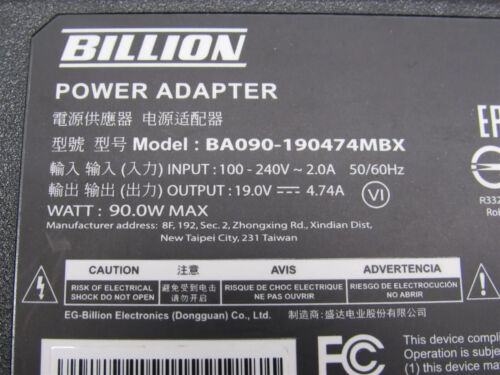 Original OEM Power Adapter / Brick for ELO i-Series 4 POS AiO computer - E413579 - Picture 2 of 7