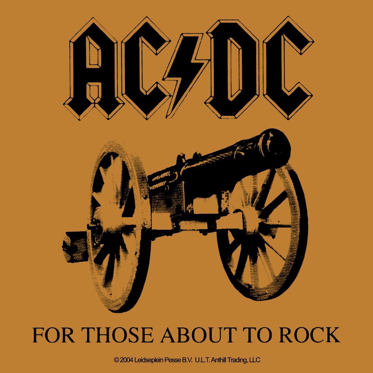【AC/DC ロックT】For Those About To Rock AC/DC - For Those About to Rock (We Salute You) (Audio