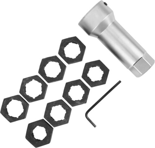 10-Piece Axle Spindle Thread Chaser Set Thread Rethreading Restorer Tool Metric - Picture 5 of 10
