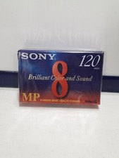 Sony 120 Minute Video 8 MP Standard Grade Cassette Tape