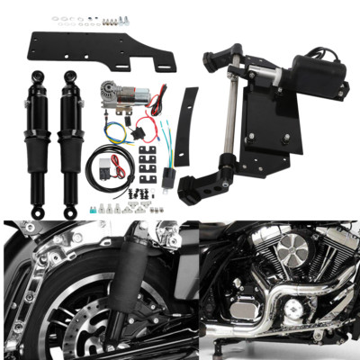 Rear Air Ride Suspension Electric Center Stand For Harley Electra Glide 09-16 15