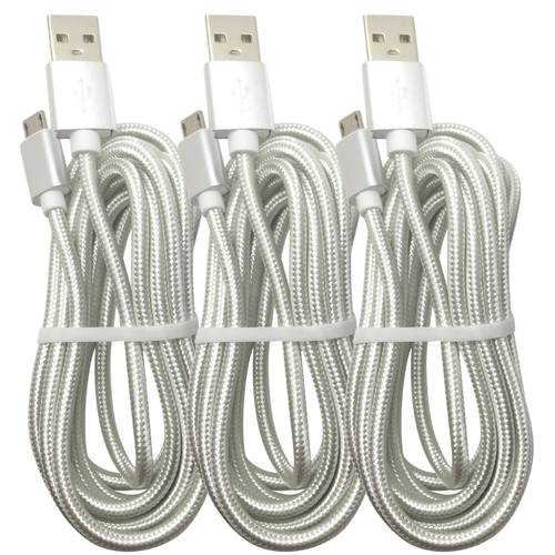 10FT Micro USB Charger Cable Data Sync Charging Cord For Android Samsung S6 S7 - Picture 11 of 11