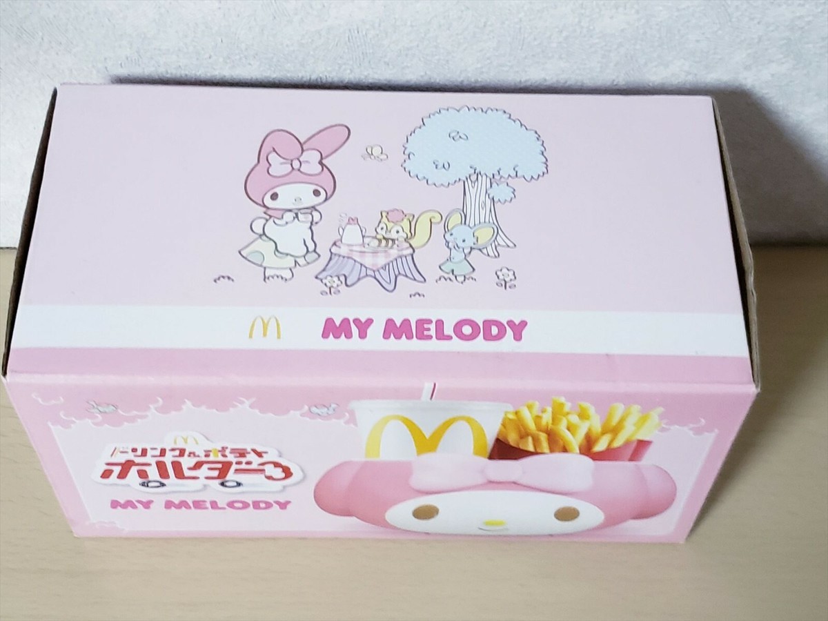 MY MELODY McDonald's Drink Potato Holder Sanrio Limited JAPAN
