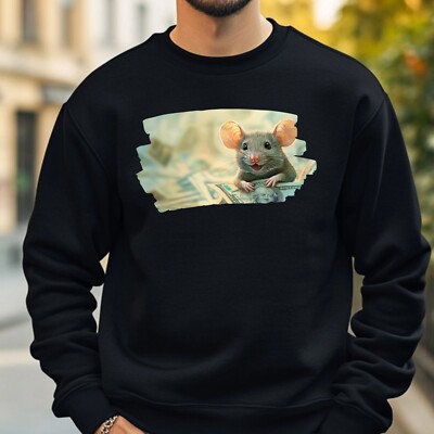 Mouse With Money Sweatshirt Cosy And Perfect For Any Occasion S To 4XL
