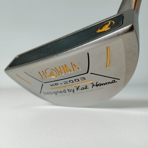 HONMA GOLF HP-2003 Designed by Kaz Honma Putter RH With Headcover 34" - Picture 5 of 22