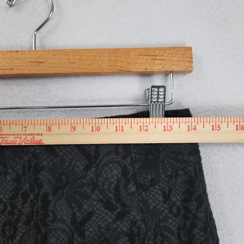 Ann Taylor Skirt Womens 6 Black Lace Knee Length Pencil Classic Business Casual - Picture 3 of 11