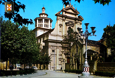 AK Spanien Vic Katalonien Kirche Tempel Sepulcre de Sant Antoni Maria Claret