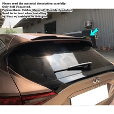 284FC Type Add-On Rear Trunk Spoiler Wing Fits 2014~2020 Infiniti QX60 L50 SUV