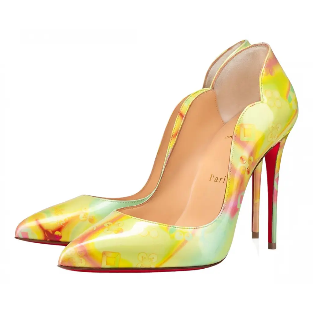 Christian Louboutin Hot Chick 100 Patent Loubi In California Heel