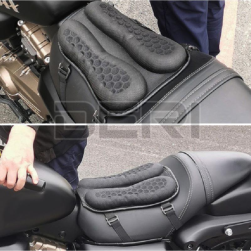 Motorcycle Comfort Seat Cushion Cover 3D Comfort Gel Shockproof Pad Universal eBay