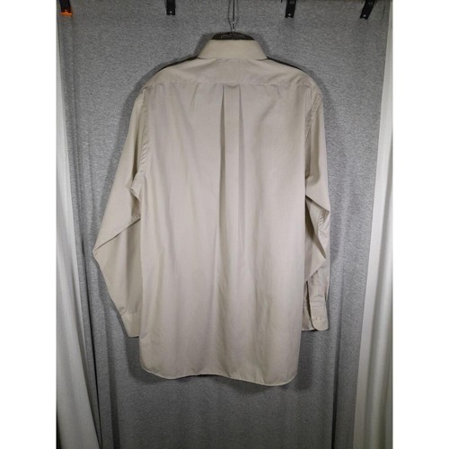 Van Heusen Poplin Dress Shirt Mens 1512 32/33 Button Up Long Sleeve Pocket - Picture 7 of 7