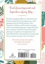 Pray Through the Bible in a Year Devotional by Compiled by Barbour Staff