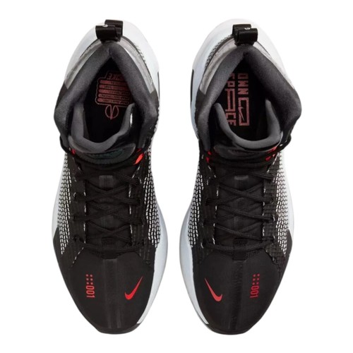 Nike Air Zoom GT Jump Blk Red Iridescent Basketball Shoes Sz 9.5 CZ9907-003 New - Picture 6 of 8