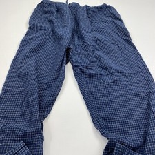 Men s Ralph Lauren Polo Blue Checked Flannel Pajama Pants Size XL EUC