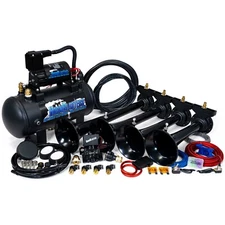 HornBlasters Conductor's Special 127H Loud Train Air Horn Kit - 120 PSI