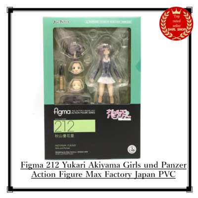 figma 212 秋山優花里 新品未開封 Figma 212 Yukari Akiyama Girls und Panzer Action Figure Max