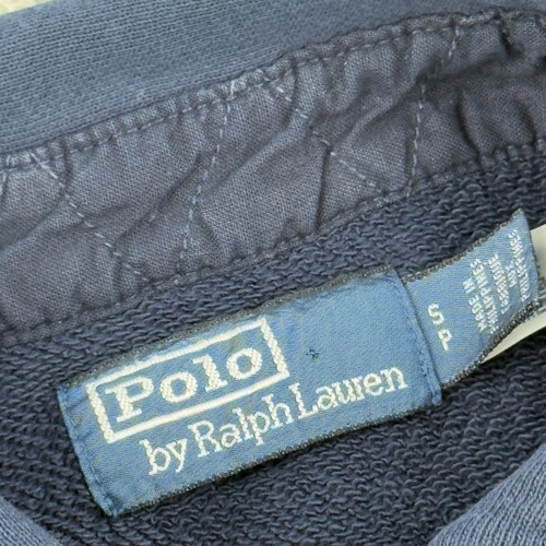 Polo Ralph Lauren dunkelblau French Terry Arbeitshemd Herren Größe Small $ 198 - Bild 4 von 11