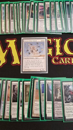 MTG Commander Patron of The Kitsune Deck w/Deck Box and Sleeves EDH - Picture 3 of 11
