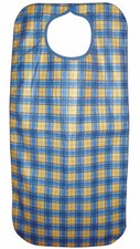 Heavy Duty Re-Usable Adult Apron Yellow check