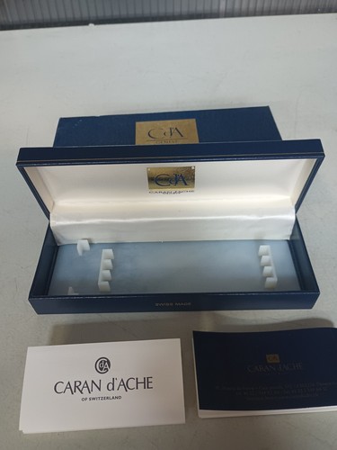 PATEK PHILIPPE CARAN d'ACHE Fountain Pen Box Empty No Pen - Picture 8 of 15