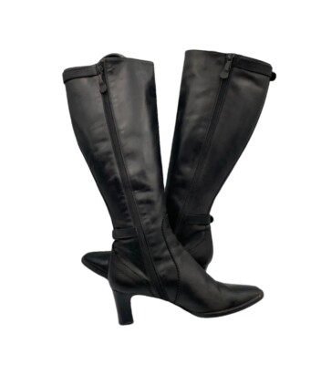 Max Mara Studio Leather Boots.  Size 6.5
