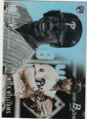 2018 Bowman Platinum Rookie Revelations Nick Williams #RR-17 Baseball DNA Games