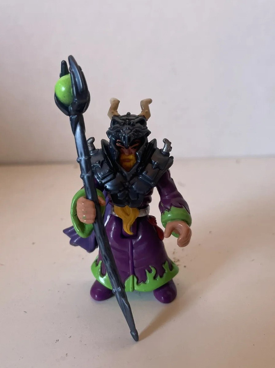 Fisher Price Imaginext 2001 Wizard's Tower Purple Robe Wizard