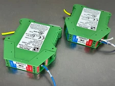 (2) Migatron ZAB-409A Safety Barrier 3 Channel Zener Diode