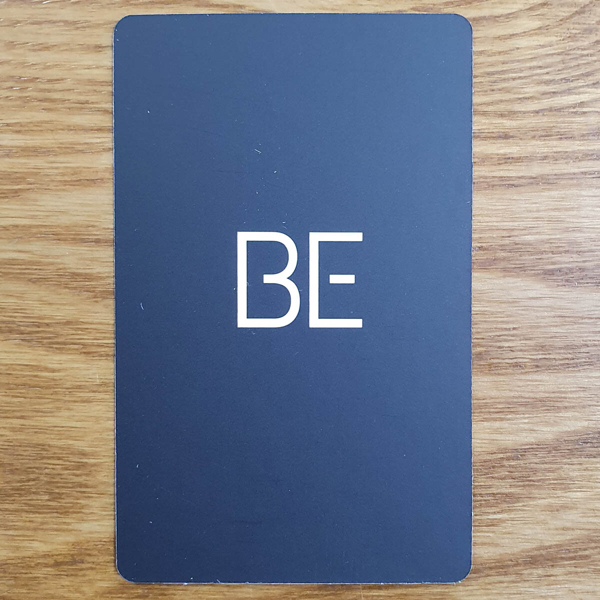 Group Cut Official Photocard BTS BE Essential Edition