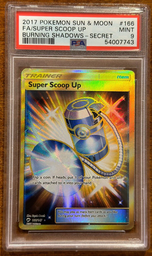 Super Scoop Up graded PSA 9 for sale on eBay