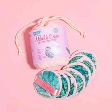 The Original MakeUp Eraser Tropic Like It's Hot 7 Day Round Set & Laundry Bag 