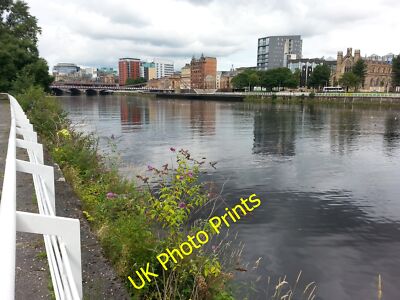 Foto 6x4 River Clyde in der Nähe von Glasgow Sheriff Court c2013