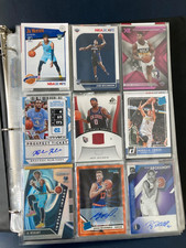 Basketball Card Lot Panini, Topps includes signatures, jersey patches, rookies🔥