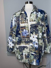 Alfred Dunner Women's Multicolor Floral Jacket Size 20
