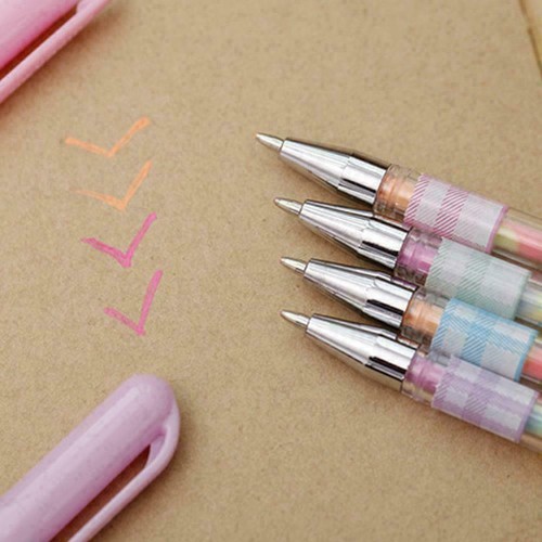 1pc Highlighter Pastels Colorful Ink Rainbow Color Pen Color Pens -US G B8Y8 - Picture 7 of 10