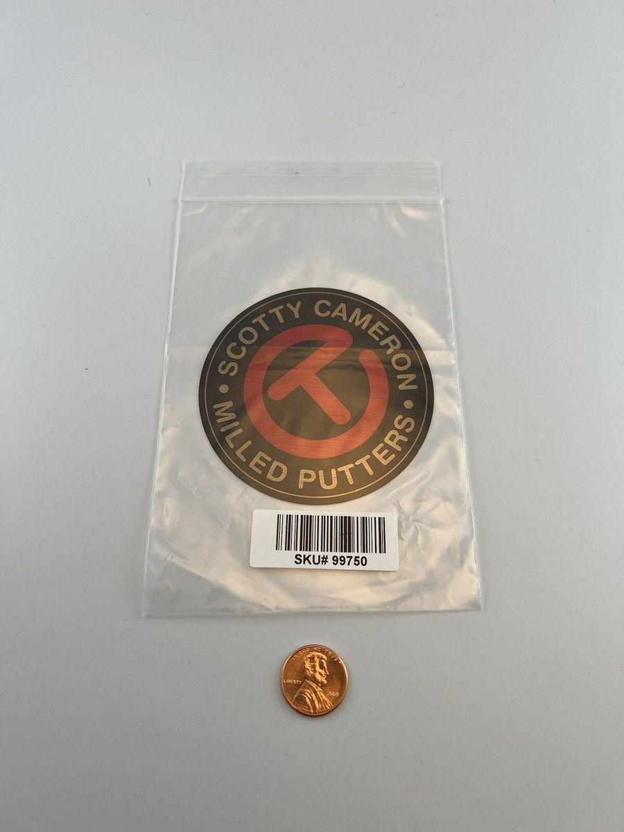 New Scotty Cameron Red Circle T CT Round Sticker Decal