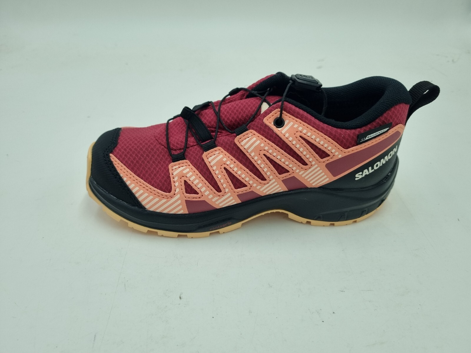 Salomon XA Pro V8 CSWP Waterproof J Earth Black Almon Gr 32 NUOVO 416144