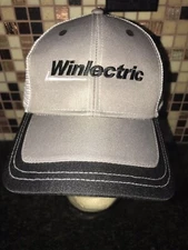 WINLECTRIC Mesh Snapback Baseball Cap Trucker Hat Vintage RARE