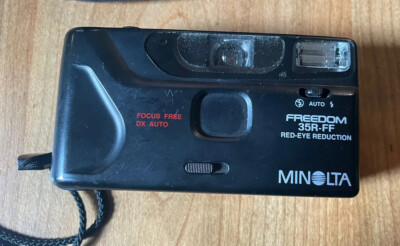 Minolta Freedom 35R-FF Focus Free DX Auto 35mm Film Camera